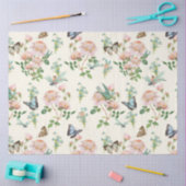 Hidden Faidies Bloral Blush Pink Dragonfly Butterf Seidenpapier (Basteln)