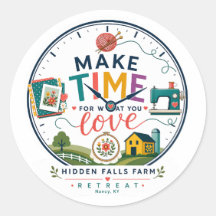Hidden Falls Farm Aufkleber