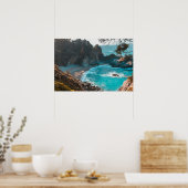 Hidden Falls – Küstenidylle Poster (Küche)