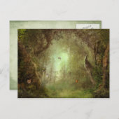 Hidden Fox Grove Postcard Postkarte (Vorne/Hinten)