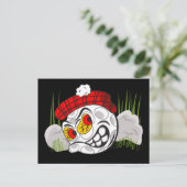 Hidden Golf Ball, Funny Sport Postkarte (Stehend Vorderseite)