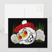 Hidden Golf Ball, Funny Sport Postkarte (Vorne/Hinten)