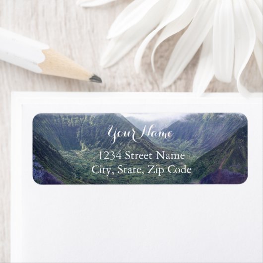 Hidden Hawaii Address Labels (Insitu)