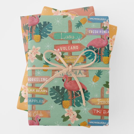 Hidden Hawaii Geschenkpapier Set (Beispiel)