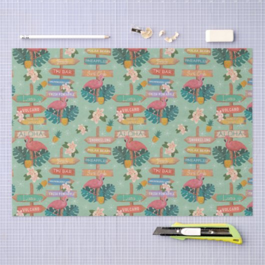 Hidden Hawaii Seidenpapier (Handwerk)