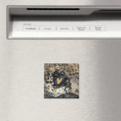 Hidden Heart Rock on Rock Magnet (In Situ (Geschirrspüler))