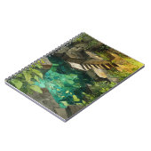 Hidden Jungle Pool Notebook Notizblock (Linke Seite)