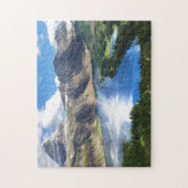 Hidden Lake in Glacier National Park Puzzle (Vertikal)