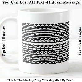 Hidden Message For Any Hobby, Mentally 106B Kaffeetasse