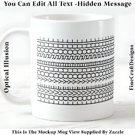 Hidden Message Love Your Soul, Custom 109B Quote Kaffeetasse