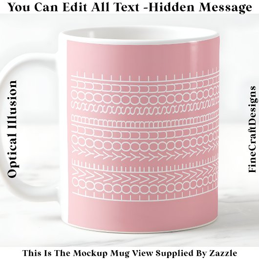 Hidden Message Love Your Soul, Custom 109P Quote Kaffeetasse