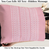 Hidden Message Love Your Soul, Custom 109P Quote Tasche