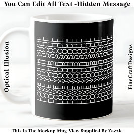 Hidden Message Love Your Soul, Custom 109W Quote Kaffeetasse