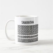 Hidden Message Ray of Sunshine Personalized Name Kaffeetasse (Links)