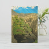 Hidden Oase Feiertagskarte (Stehend Vorderseite)