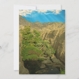 Hidden Oase Feiertagskarte