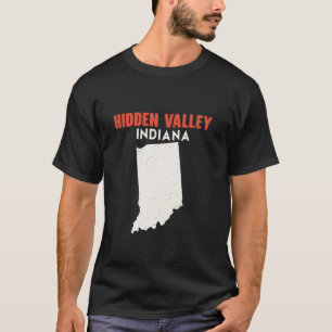 Hidden Valley Indiana USA Staat America Travel Ind T-Shirt