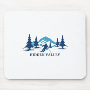 Hidden Valley New Jersey Skigebiet Skifahren Skifa Mousepad