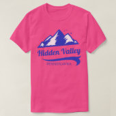 Hidden Valley Ski Pennsylvania T-Shirt (Design vorne)