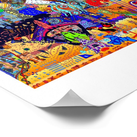 'HIDDEN WISDOM' POSTER (Ecke)