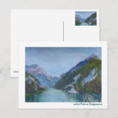 HiddenIsland Postcard Postkarte (Vorne/Hinten)
