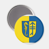 Hiddensee, Deutschland Magnet (Vorderseite/Rückseite)