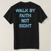 HiddenVerse „Geh im Glauben“ T-Shirt (Design Rückseite)