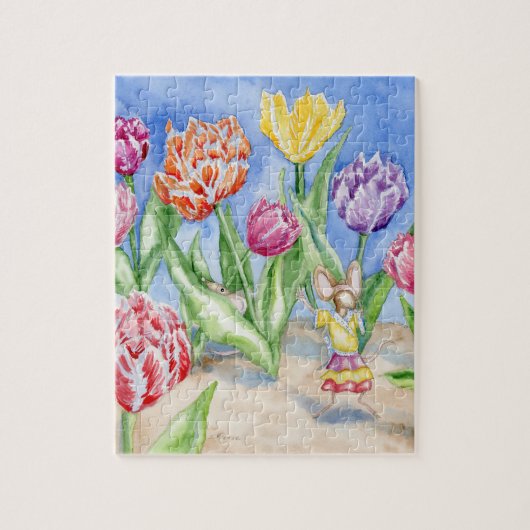 "Hide and Seek" 110-Piece Jigsaw Puzzle (Vertikal)