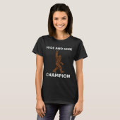Hide and Seek Champion Bigfoot Fun Sprichwort Big  T-Shirt (Vorne ganz)