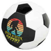 Hide and Seek Experte Bigfoot Funny Fußball (Dreiviertel)
