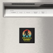 Hide and Seek Experte Bigfoot Funny Magnet (In Situ (Geschirrspüler))