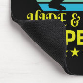 Hide and Seek Experte Bigfoot Funny Mousepad (Ecke)