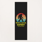 Hide and Seek Experte Bigfoot Funny Yogamatte (Vorderseite)