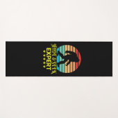 Hide and Seek Experte Bigfoot Funny Yogamatte (Vorderseite (Horizontal))