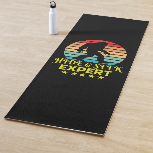 Hide and Seek Experte Bigfoot Funny Yogamatte (Beispiel)