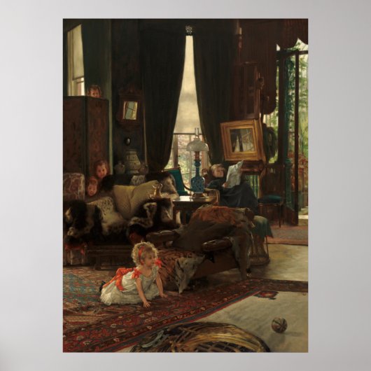 Hide and Seek - James Tissot Fine Art Poster (Vorne)