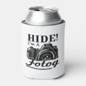 HIDE! Ich bin ein Fotograf Dosenkühler (Kanne Vorderseite)