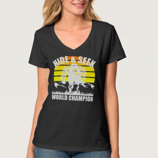 Hide & Seek World Champion Bigfoot # T-Shirt (Vorderseite)