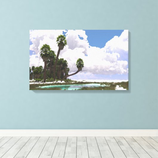 Hideaway (Nein) Leinwanddruck (Insitu (Holzboden))