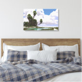 Hideaway (Nein) Leinwanddruck (Insitu (Schlafzimmer))