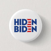 Hiden Biden Button (Vorderseite)