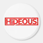 Hideous Briefmarke Magnet (Vorne)