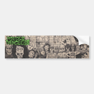 Hideous Mangleus-Bumpersticker Autoaufkleber