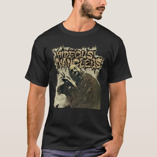 Hideous Mangleus Psycho Vampire Shirt (Vorderseite)