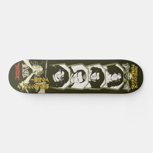 Hideous Mangleus Skateboard #1 (Horizontal)