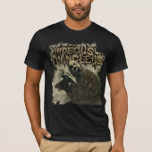 Hideous Mangleus Vampire Design (verwittert) T-Shirt (Vorderseite)