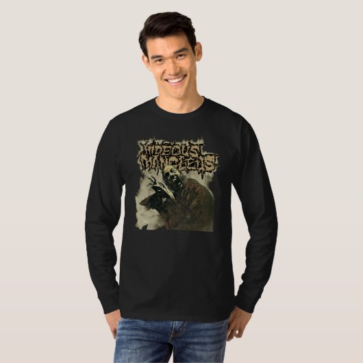 Hideous Mangleus Vampire Longsleeve T-Shirt (Vorne ganz)