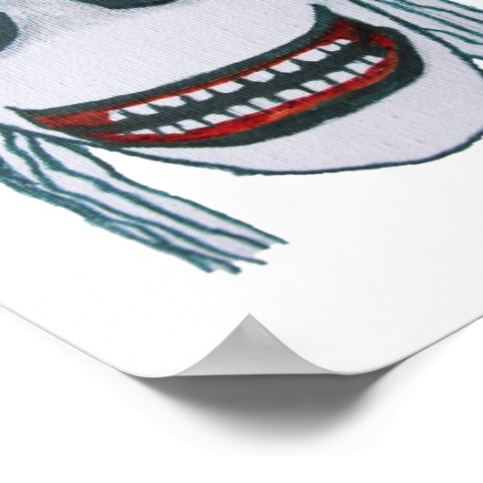 HIDEOUS POSTER (Ecke)