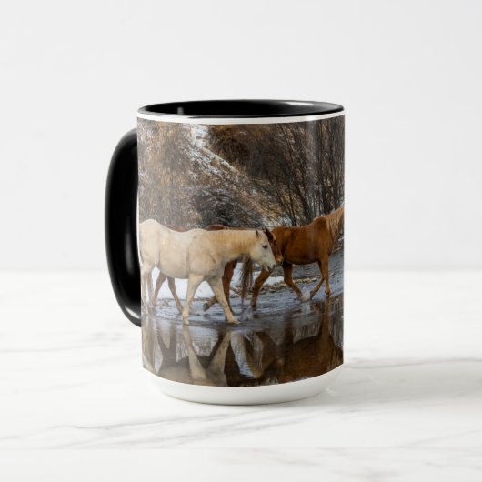 Hideout Horse Ranch Tasse (Vorderseite Links)