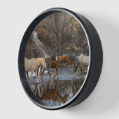 Hideout Horse Ranch Uhr (Winkel)